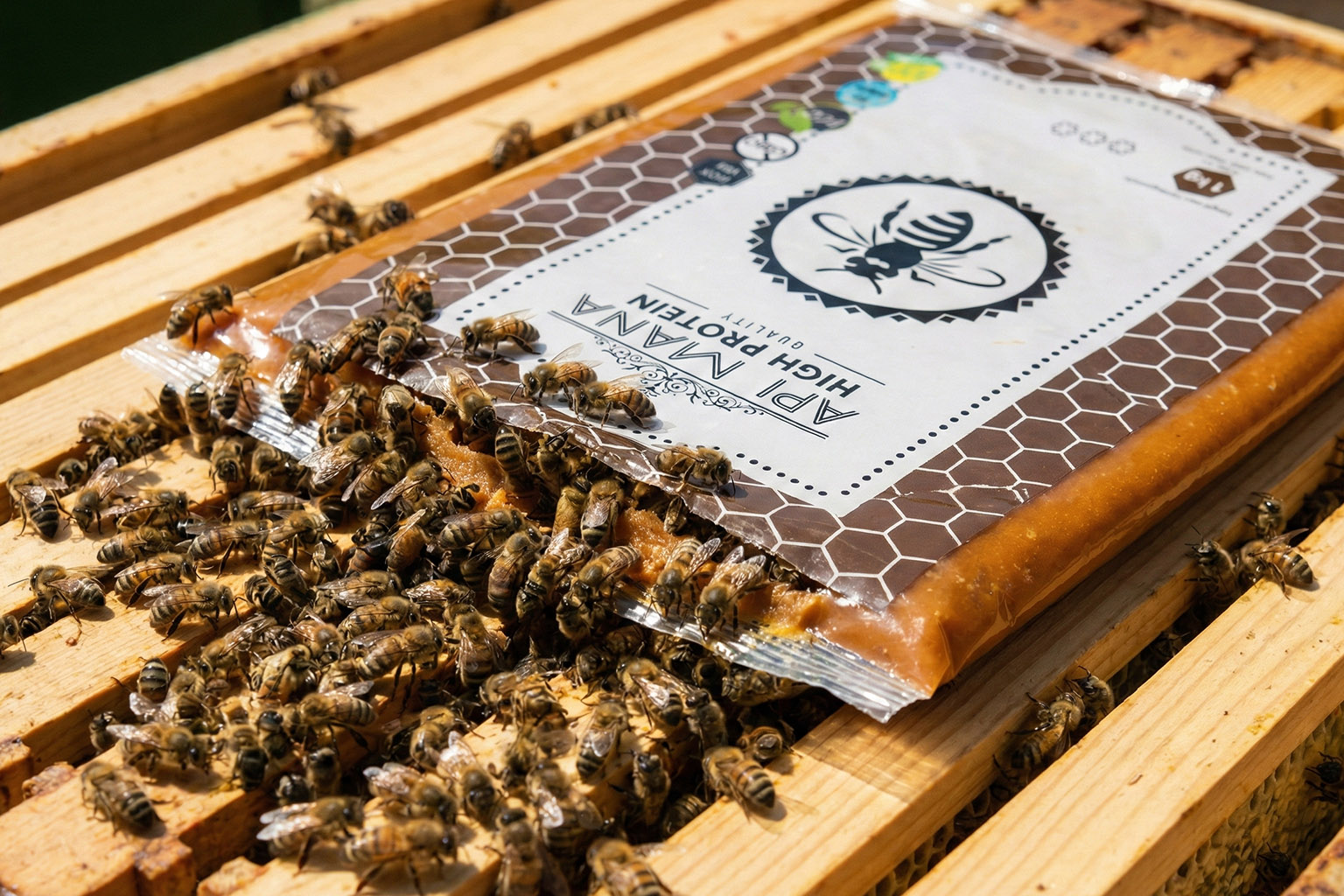 Včelařská praxe: Cukrové těsto Apimana High Protein: maximální podpora