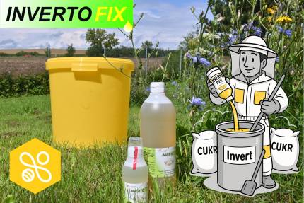Včelařská praxe: Invertofix – jednoduchá výroba kvalitního včelařského sirupu