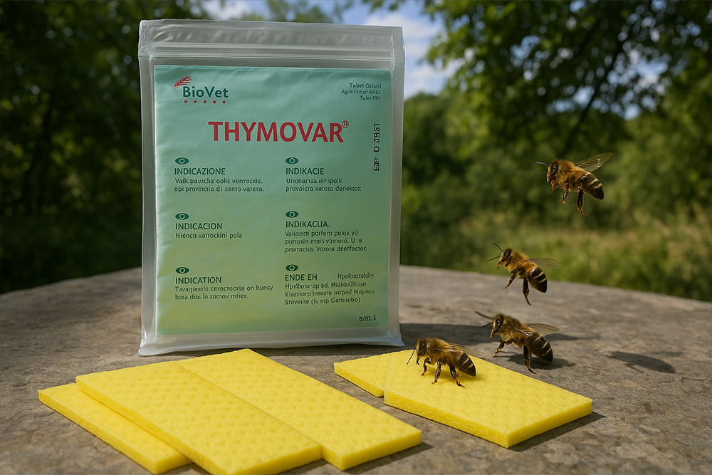 Včelařská praxe: THYMOVAR - vše o tomto přírodním přípravku proti varroáze