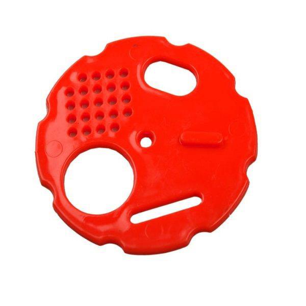 Česnový uzávěr - pr. 8 cm - barevný, pracovní pohled, včelařské potřeby