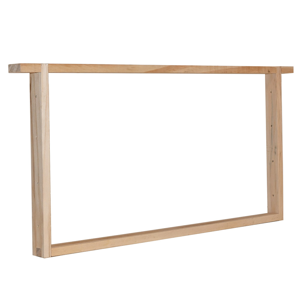 přířez Zander 220 mm, rovné strany, boční provedení, dřevo, nástavek