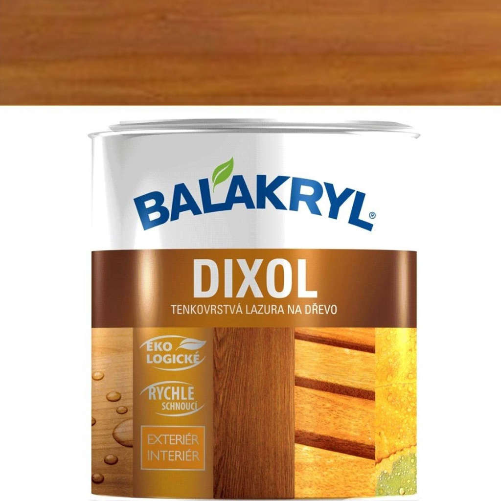 barva na úly Balakryl Dixol 0,7 l, vodou ředitelná lazura, nátěr dřeva, ochrana úlů