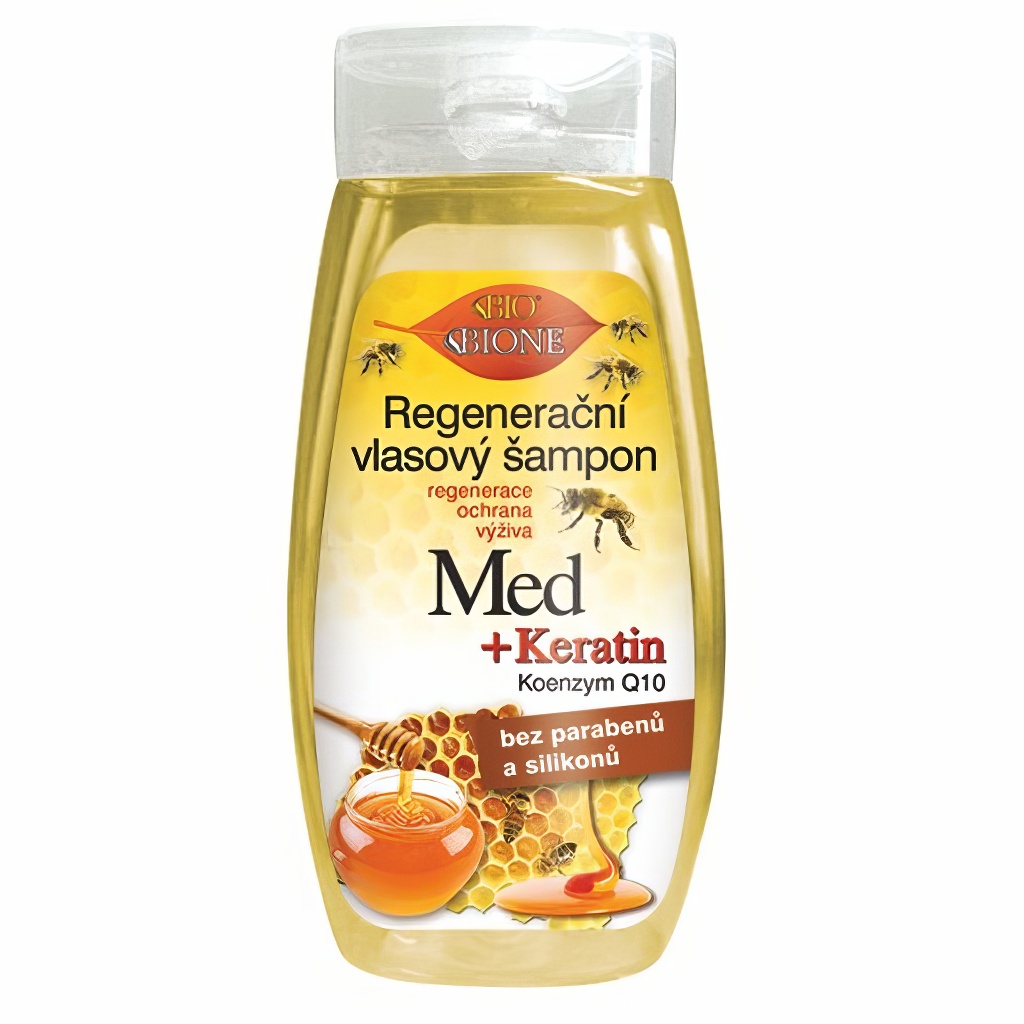 Regenerační vlasový šampon MED + KERATIN + Q10 260 ml