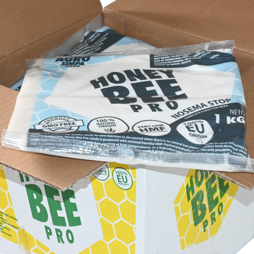 Cukrové těsto APIMANA NOSEMA STOP - 900 kg (45 kč/kg), krmivo pro včely, krmení včel, fotografie produktu