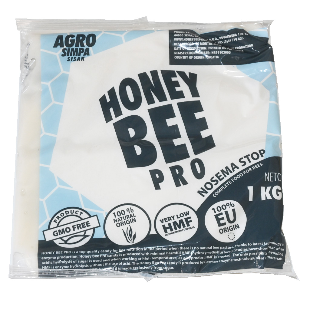Cukrové těsto APIMANA NOSEMA STOP - 900 kg (45 kč/kg), krmivo pro včely, krmení včel, fotografie produktu