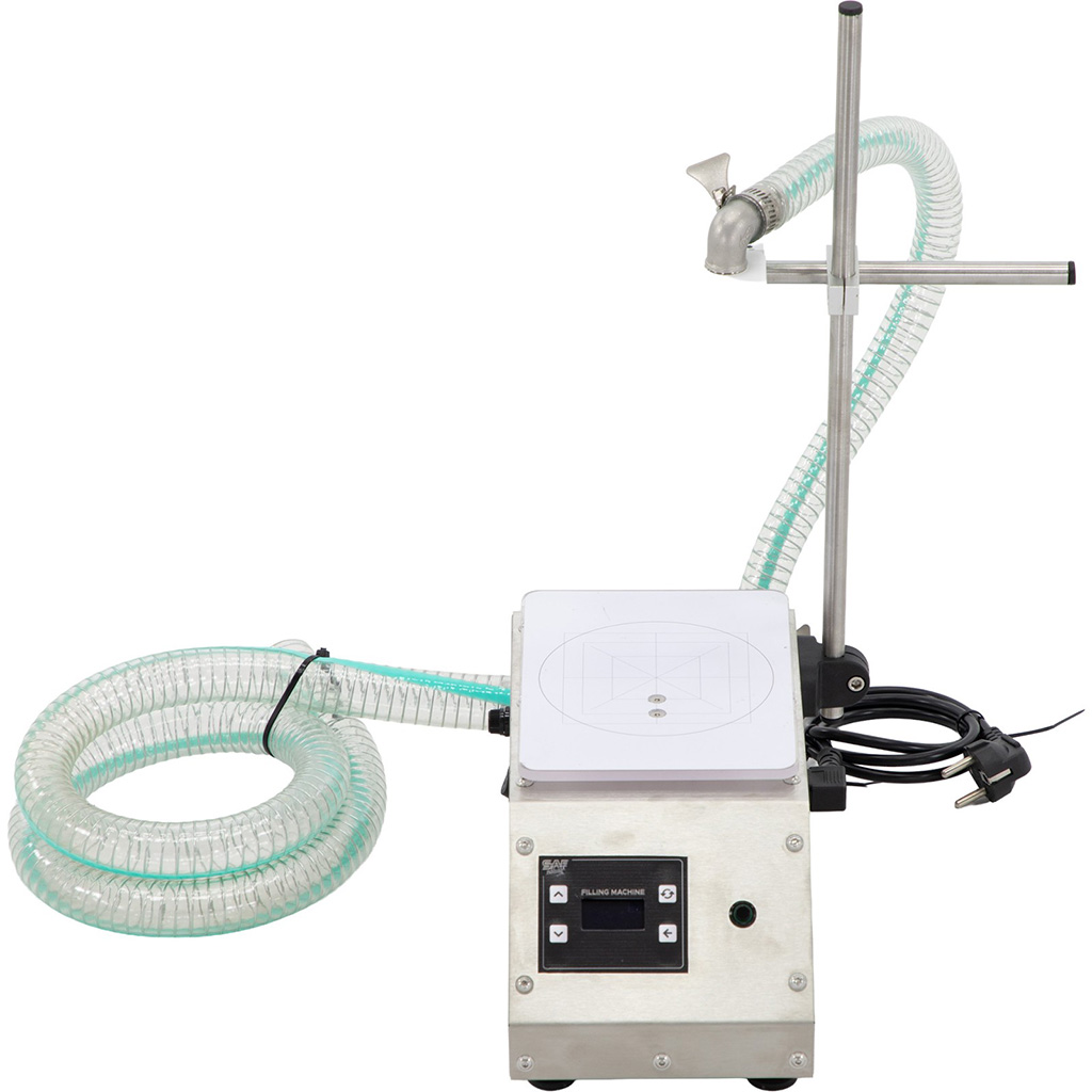 Plnička medu s váhou a zubovým modulem 230 V, plnění medu, váha, zubový modul, dávkovací zařízení