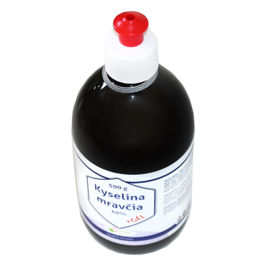 Kyselina mravenčí 60% - Gel - 500g, kyselina mravenčí, včelařské potřeby, péče o včelstva
