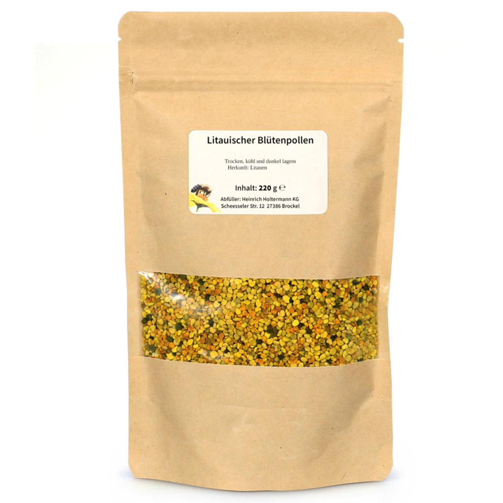 Litevský květový pyl – 220 g, Litevský květový pyl – energie ze severské krajiny ( g) Poznejte včelí květový pyl pocházející z panenské přírody Litvy, kde včely sbírají pyl z bohaté