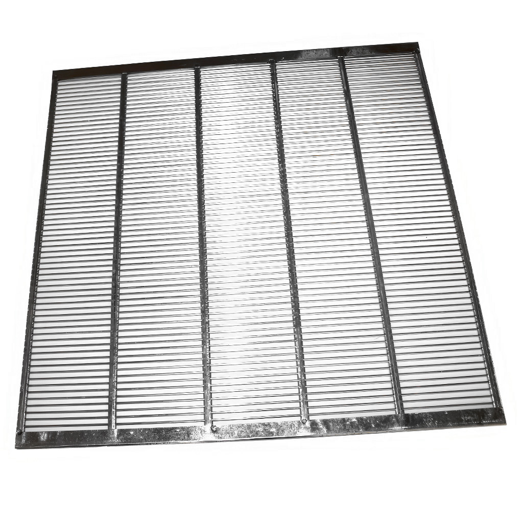 mateří mřížka kov 420x420 mm de, boční pohled