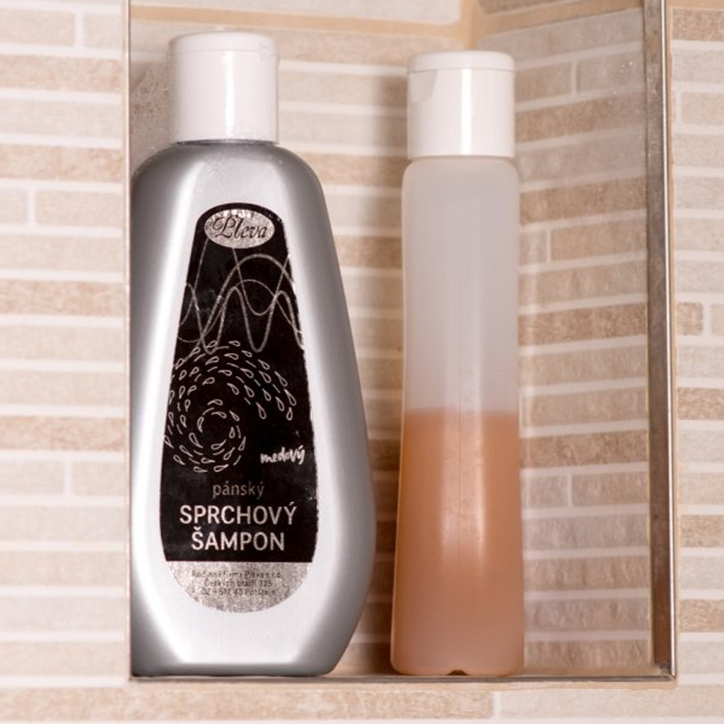 pánský sprchový šampon, druhý pohled, svěží pocit, péče o tělo, Pleva