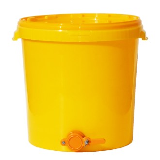 ventil pro stáčení medu, regulace průtoku, nádoba na med, hygiena, medárna