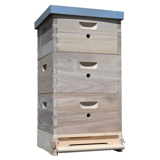 Zadní stěna úlu 39x24, cinkované spojení, paulovnie, včelařské potřeby