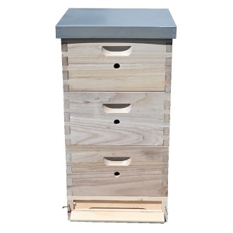 Úchyt úlu 39x24, paulovnie, snadná manipulace, celodřevěný nástavek