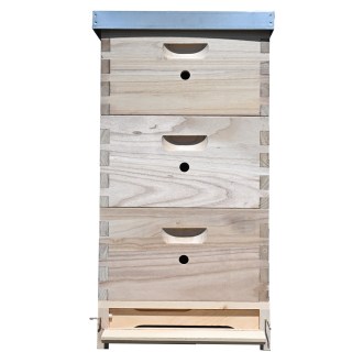 Konstrukce úlu 39x24, pevné spoje, úchyty, Schienen, včelařské potřeby