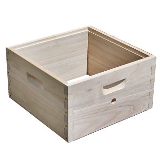Nástavek 39 x 24 odlehčený, celodřevěný, cinkovaný, včelařské potřeby, úl