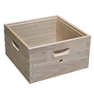 Nástavek 39 x 24 odlehčený, celodřevěný, cinkovaný, včelařské potřeby, úl