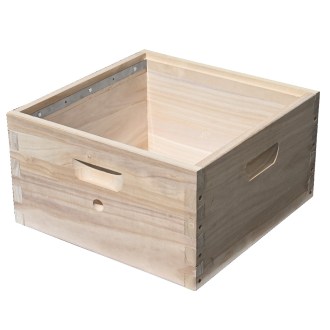 Nástavek 39 x 24 schienen, odlehčený, celodřevěný, nerezové kolejnice, včelařské potřeby