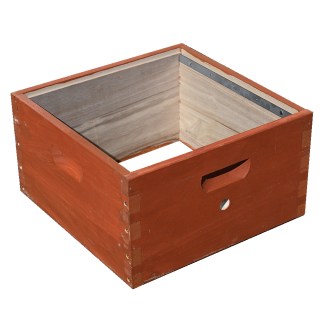 Nabarvený nástavek 39 x 24 Schienen, odlehčený, celodřevěný, včelařské potřeby