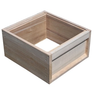 Celodřevěný nástavek Liebig na 11 rámků, 39 x 24, lehký úl, včelařské potřeby