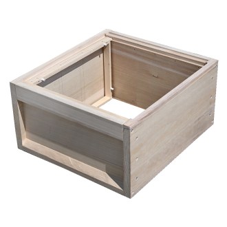 Nástavek Liebig před sestavením, díly pro úl 39 x 24, včelařské vybavení