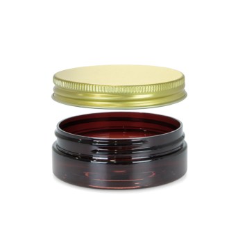 ApiSina kosmetický kelímek 50 ml hnědý, hnědý kelímek, kosmetický obal, včelařské potřeby