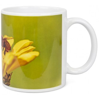 Hrneček ApiSina "včela a žlutý květ"