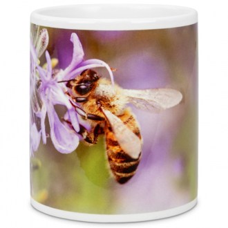 Hrneček ApiSina "včela a fialový květ"