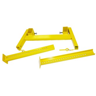 Pozinkovaný žlutý stojan pod úly 23,5 - 56,5 cm - 1 ks, Pozinkovaný stojan pod úly barvený - žlutý Ke kompletnímu, včelařské potřeby, včelařství
