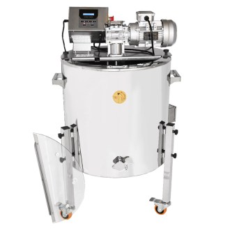 Zařízení k pastování s ohřevem Mellarius MaxiLine 230 V obj. 100 kg - automat, pastování medu, zpracování medu, včelařské vybavení