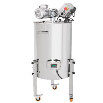 Zařízení k pastování s ohřevem Mellarius MaxiLine 230 V obj. 250 kg - automat, pastování medu, zpracování medu, včelařské vybavení