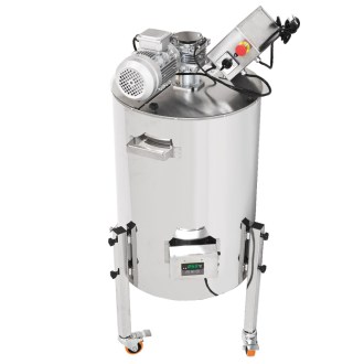 Zařízení k pastování s ohřevem Mellarius MaxiLine 230 V obj. 250 kg - automat, pastování medu, zpracování medu, včelařské vybavení