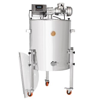 Zařízení k pastování s ohřevem Mellarius MaxiLine 230 V obj. 250 kg - automat, pastování medu, zpracování medu, včelařské vybavení
