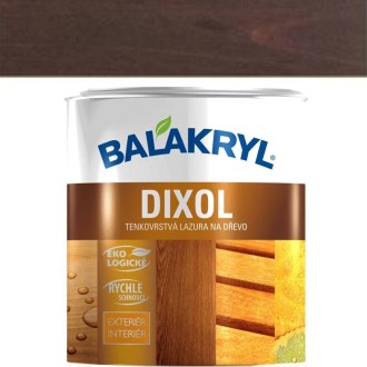 barva na úly, Balakryl Dixol, odstín palisandr, ochranný nátěr dřeva