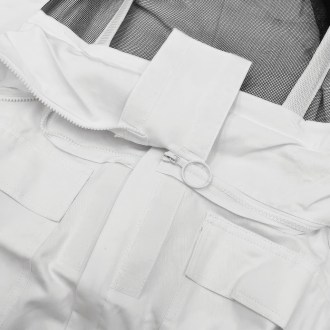 včelařská blůza, boční detail, pohodlný pohyb, ochrana