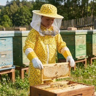 Dětská včelařská kombinéza Elegant Bee vel.: S-XL, včelařské potřeby, kvalitní provedení, praktické použití