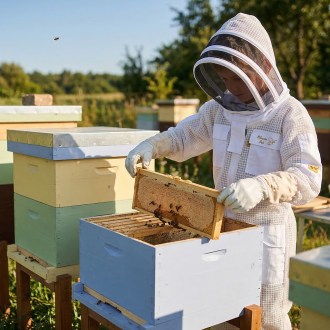 Dětská včelařská kombinéza s ventilací Elegant Bee vel.: S-XXL, včelařské potřeby, kvalitní provedení, praktické použití