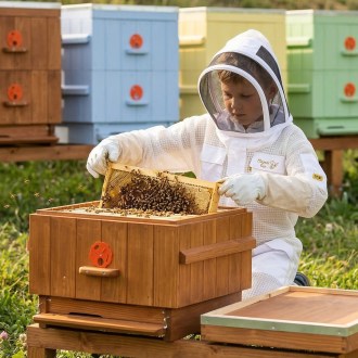 Dětská včelařská kombinéza s ventilací Elegant Bee vel.: S-XXL, včelařské potřeby, kvalitní provedení, praktické použití