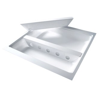 Krmítko stropní – Ještěd – plast, detail provedení, včelařské potřeby