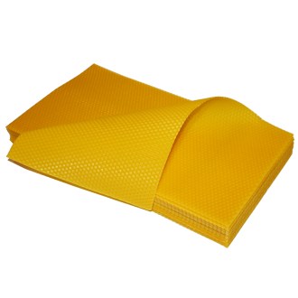 mezistěny Langstroth 1/1 232, 424x205 mm, válcované za studena, včelí vosk, mezistěny do úlu