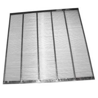 mateří mřížka kov 500x500 mm de, boční pohled