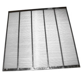 mateří mřížka kov 420x420 mm de, boční pohled