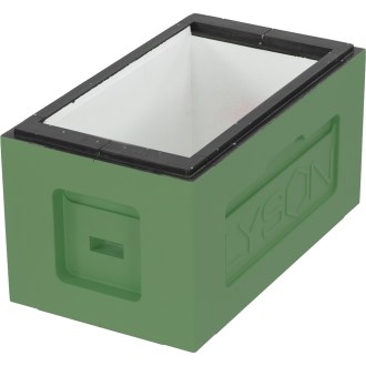 Český nástavek 6 rámkový 39x24 zelený, český nástavek, rámky 39x24, zelené provedení, včelí úl