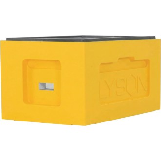 Český nástavek 6 rámkový 39x24 žlutý, český nástavek, rámky 39x24, žluté provedení, včelí úl