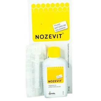 Nozevit 50 ml, přírodní podpora včel, prevence nosemózy, krmivo pro včely