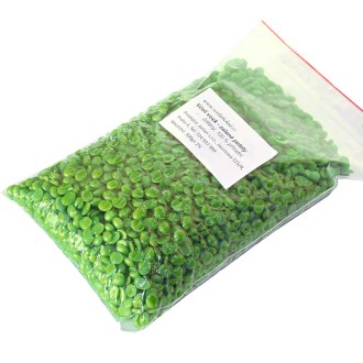 Včelí vosk - zelené pelety - 500 g, včelí vosk, voskové pelety, výroba svíček, dekorace, včelařské potřeby