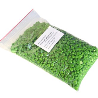 Včelí vosk - zelené pelety - 500 g, včelí vosk, voskové pelety, výroba svíček, dekorace, včelařské potřeby