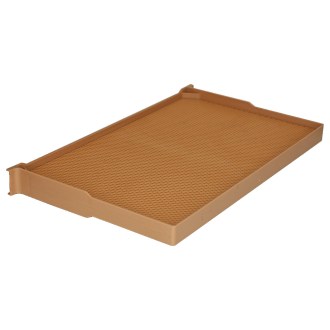 Celoplastový rámek r.m. 39x24 - 3 gen. - termoplast - hnědý, včelařské potřeby, vybavení úlu, fotografie produktu