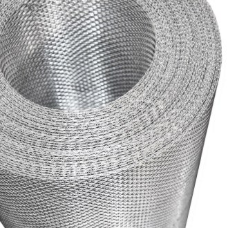 pozinkované pletivo oko 3,15 mm, boční pohled, šíře 1 m