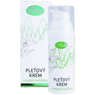 pleťový krém s mateří kašičkou 50 g, péče o pleť, mateří kašička, výživa pokožky, Pleva