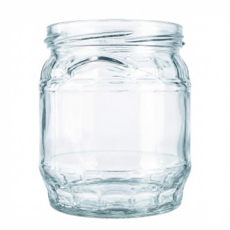 sklenice Facette 420 ml, sklenice na med, paletové balení, včelařství